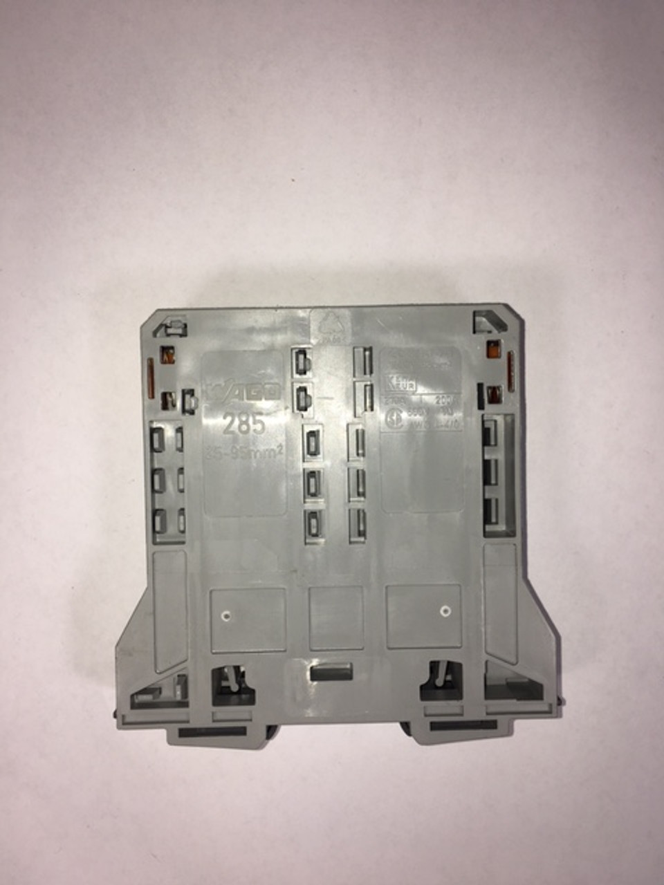 Wago 285-195 Din Rail Mount Terminal Block  USED