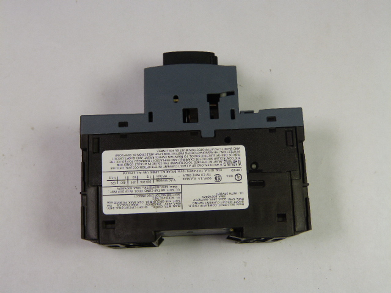 Siemens 3RV2011-1CA20 Circuit Breaker Class 10 1.8-2.5A USED