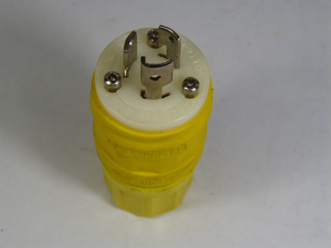 Leviton 14W47 L5-15P Twist Lock Male Plug 15A 125V USED