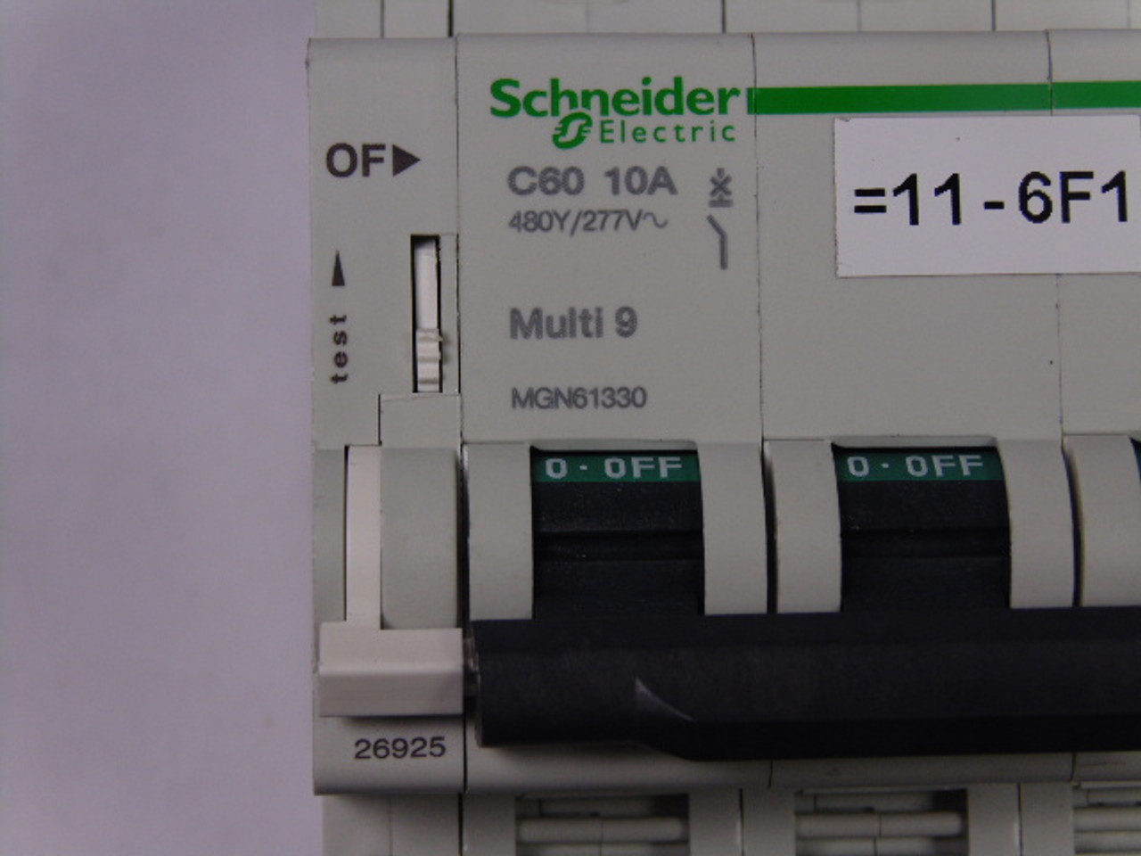 Schneider Electric MGN61330 Miniature Circuit Breaker USED