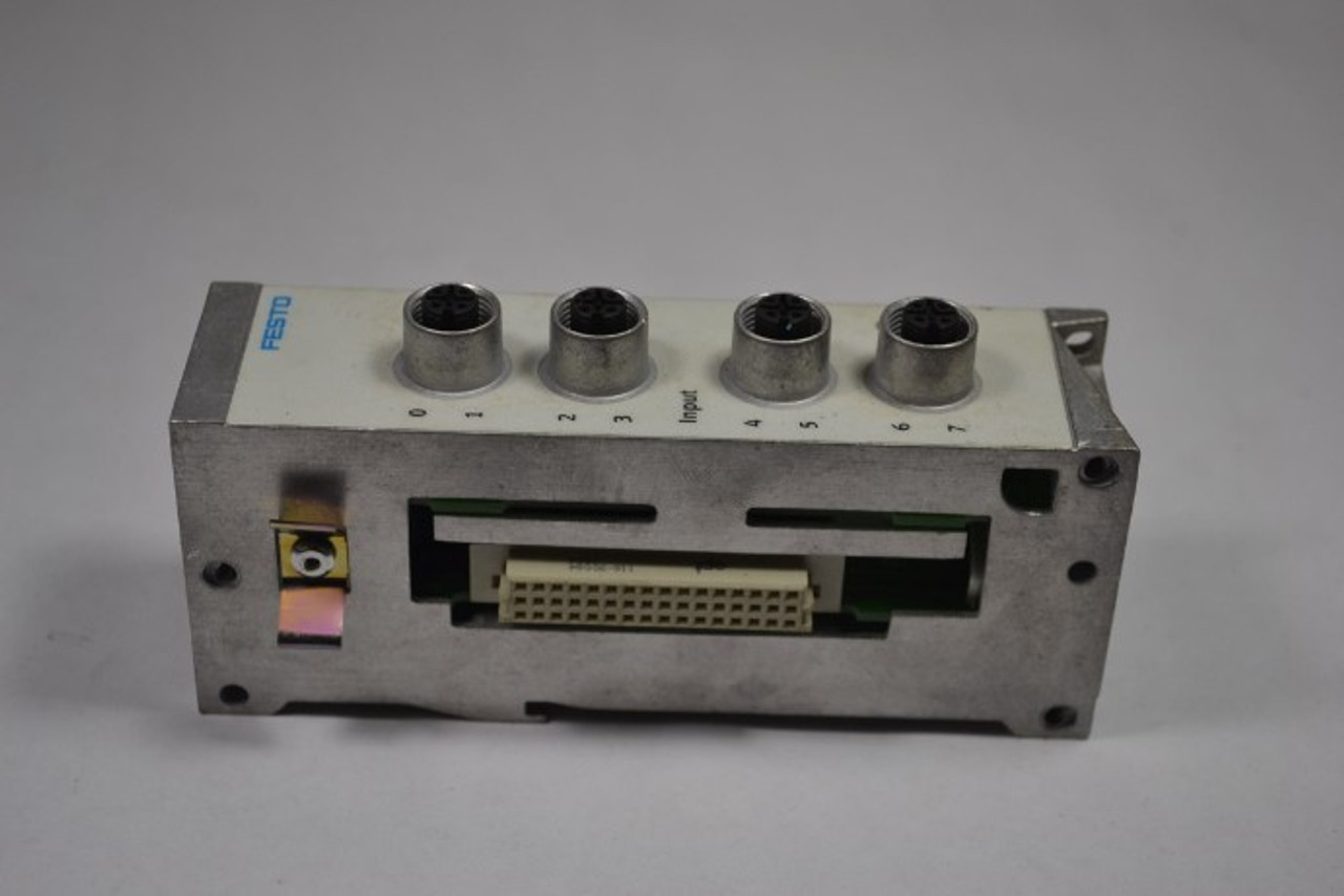 Festo VIGE-03-FB-8-5POL Input Module For Standard Inputs PNP 8Pole 5Pin ! NOP !