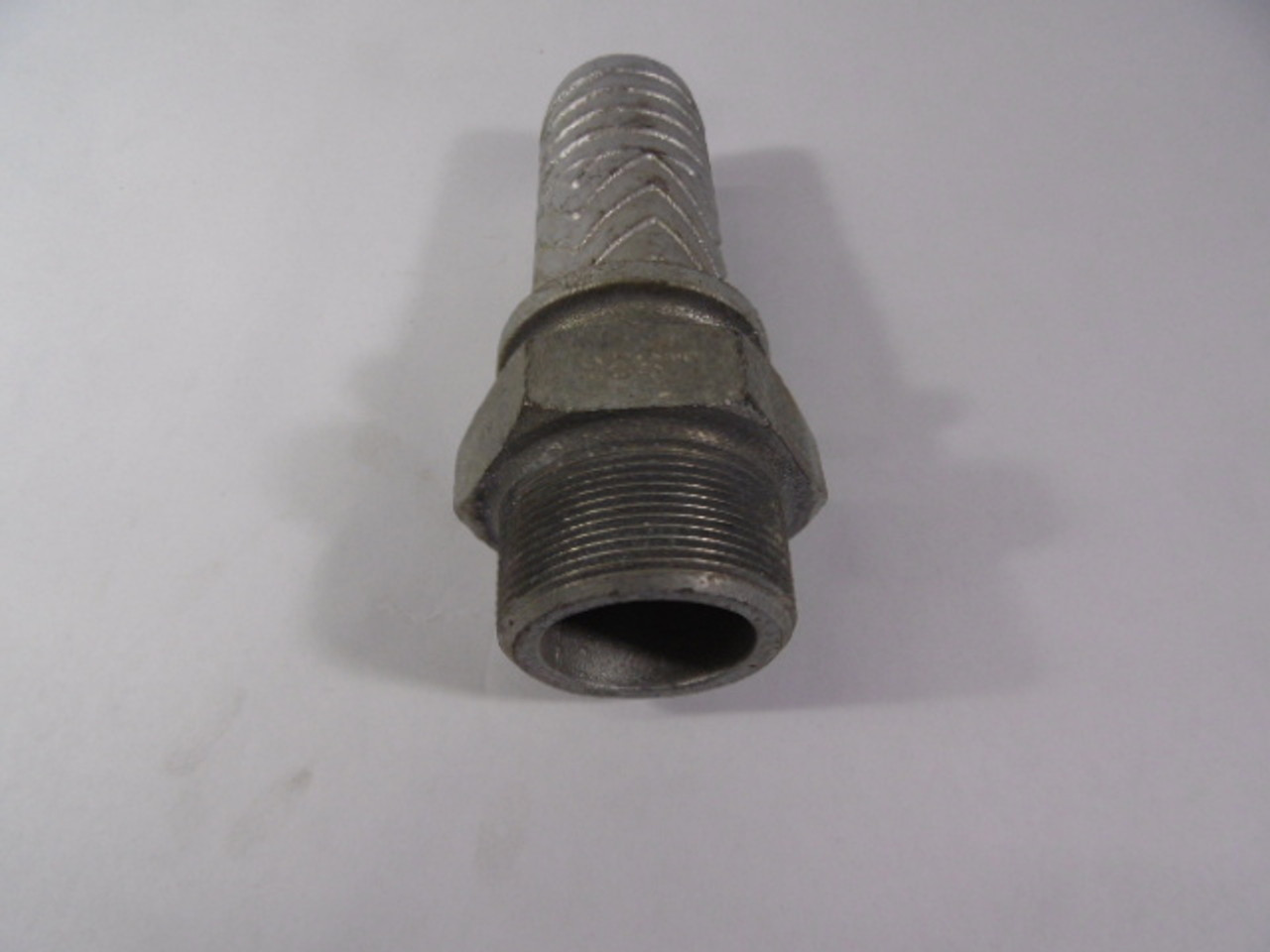 Dixon MS26 Boss Male Stem Plated Iron NPT Hose Shank: 3" Thread size: 2" USED