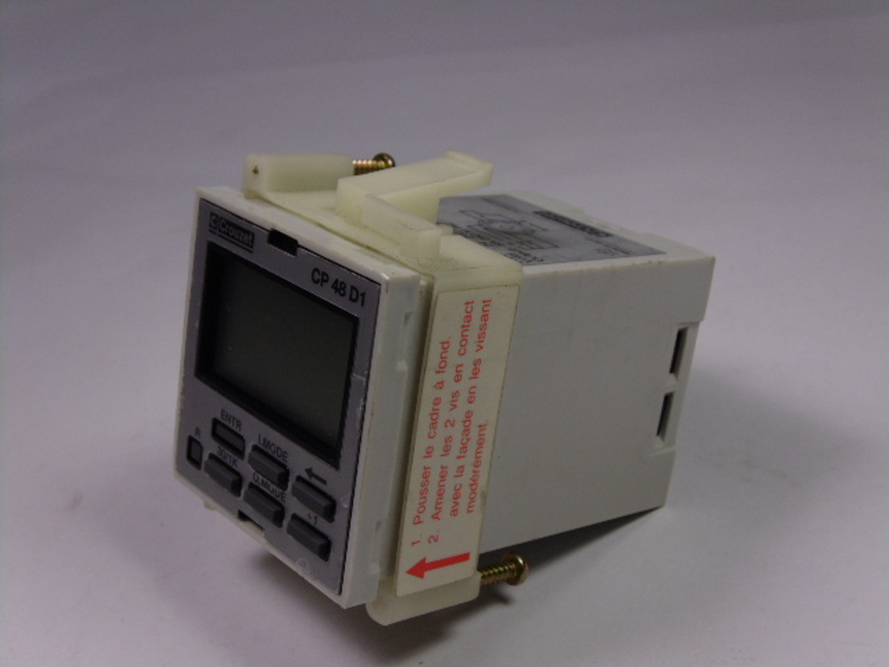 Crouzet CP48D1 Electronic Pulse Meter 30-1000Hz 5A 250V AC USED