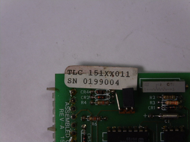 Valco Cincinnati 151XX011 PC Board USED