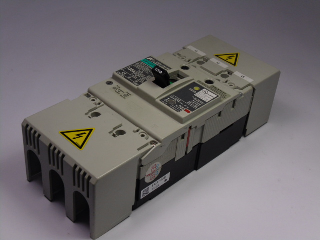 Fuji Electric EW125RAGU-3P125 Earth Leakage Circuit Breaker 3P 125A USED