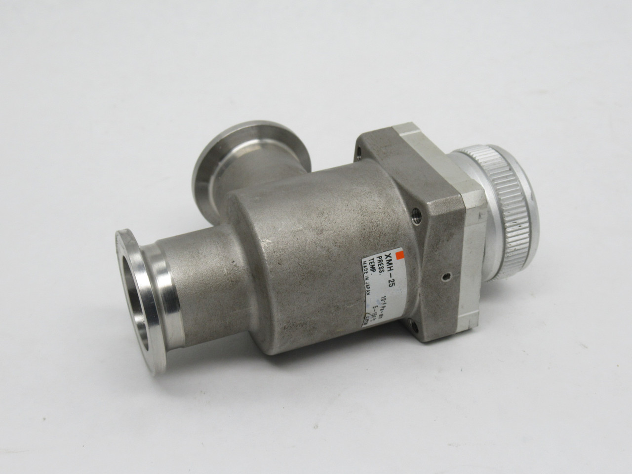 SMC XMH-25 High Vacuum Valve 5-150 Deg C USED