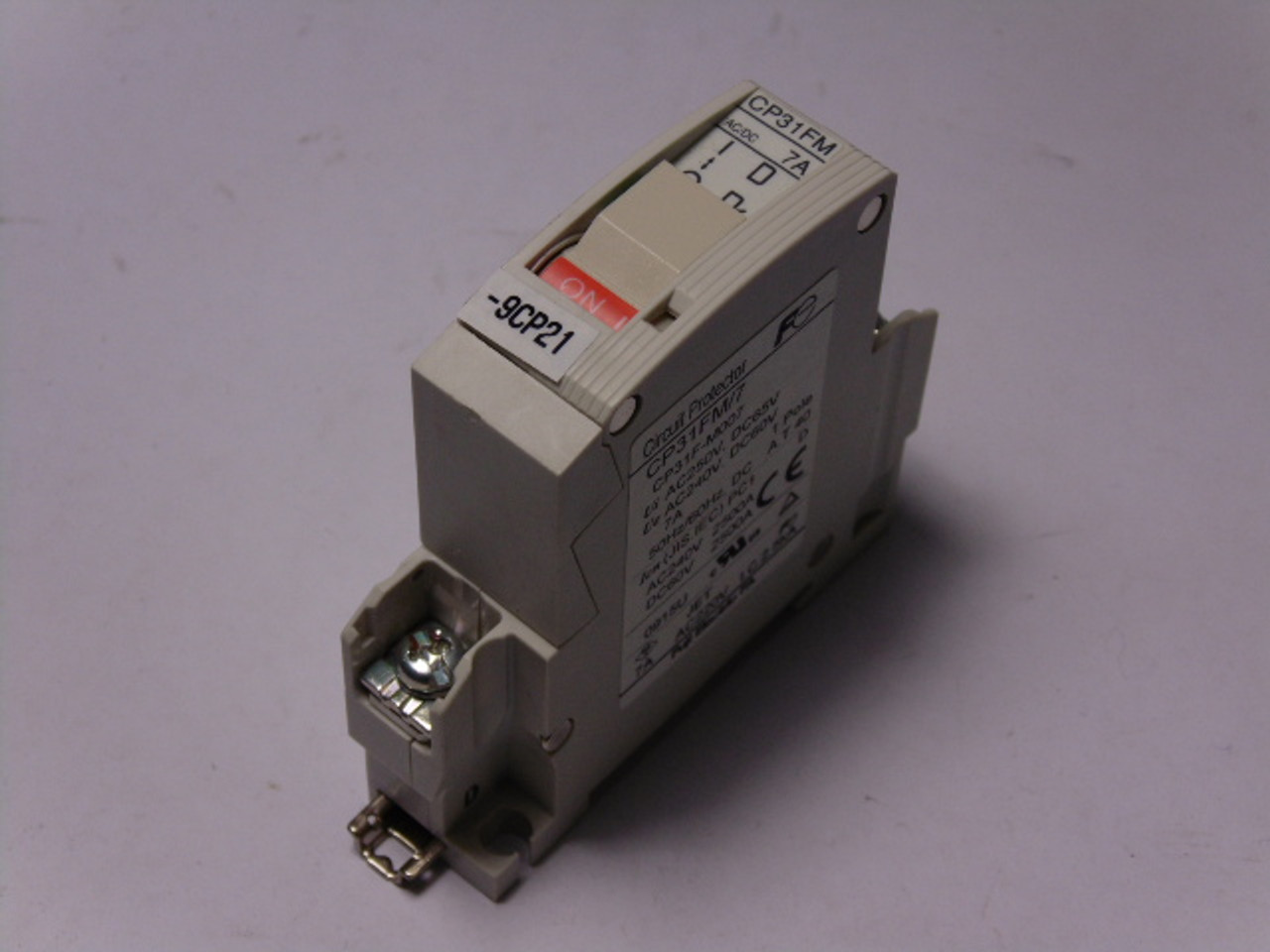 Fuji Electric CP31FM/7 Circuit Protector 7Amp 1Pole 50/60Hz USED