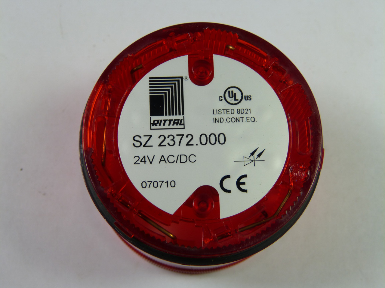 Rittal SZ-2372-000 Signal Stack Light 24VAC/DC Red USED