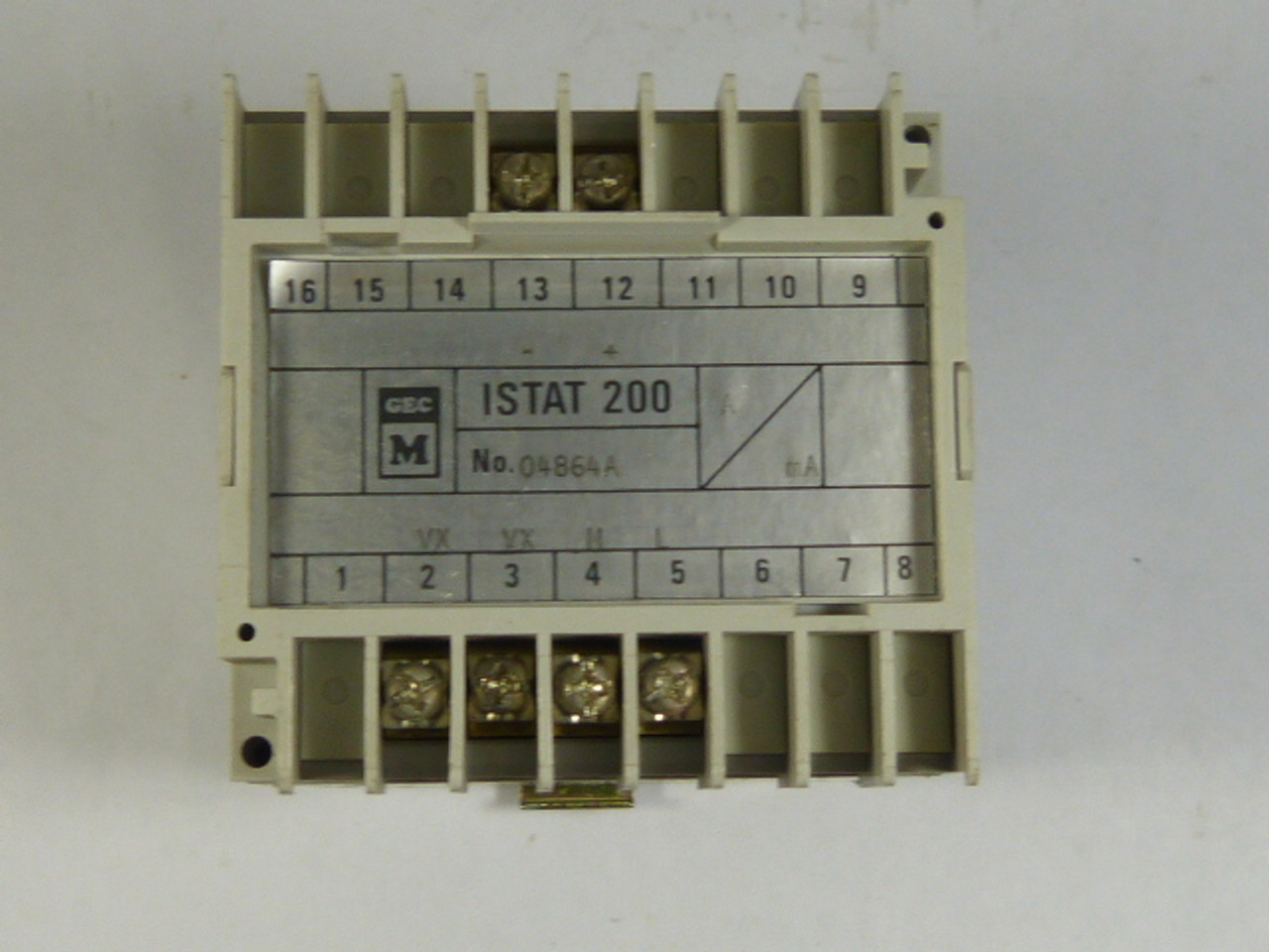 GEC CT01S2T085 Transducer ISTAT200 120V 5A 60Hz USED