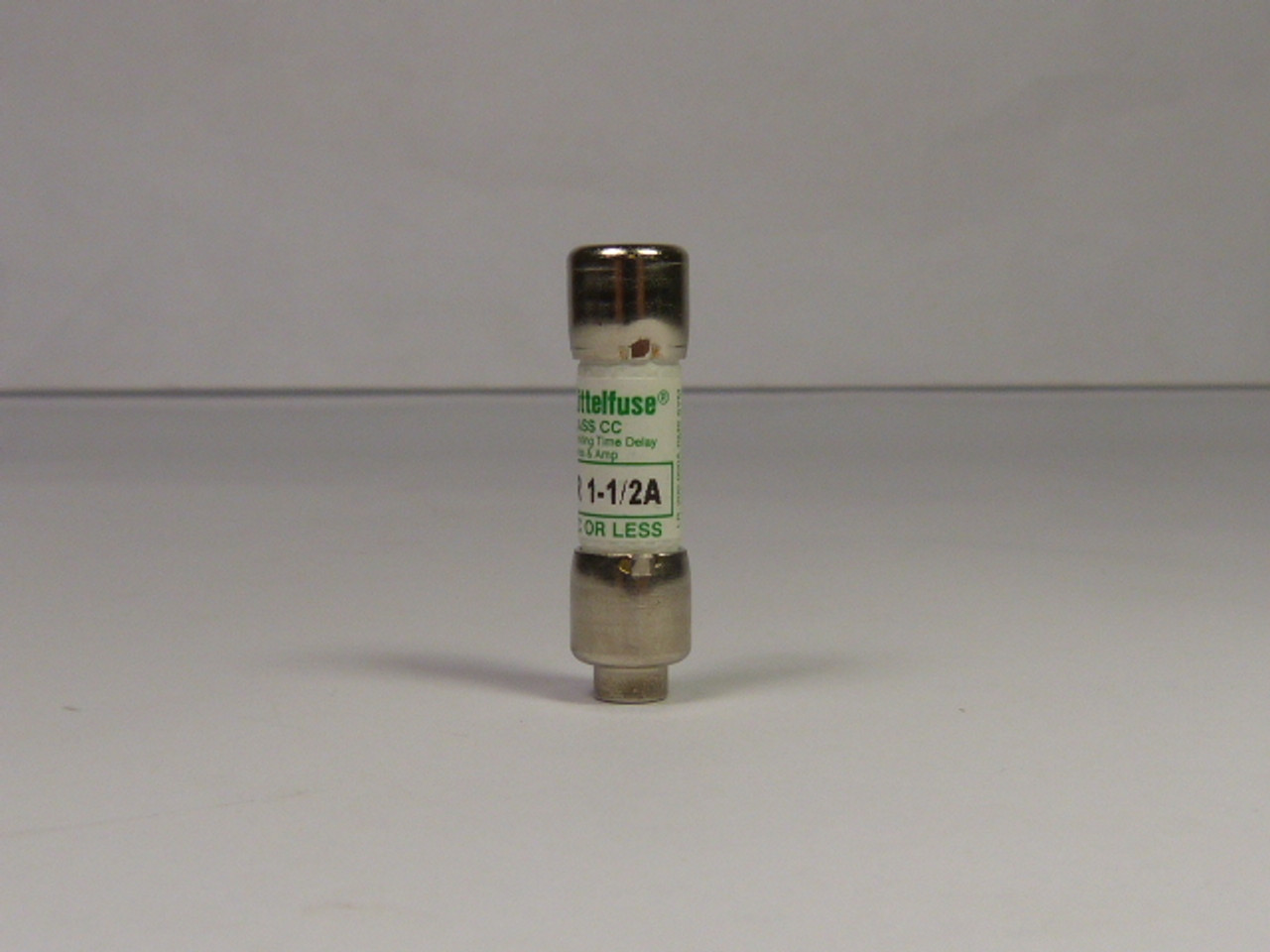 Littlefuse CCMR-1-1/2 Current Limiting Time Delay Fuse 1-1/2A 600V USED