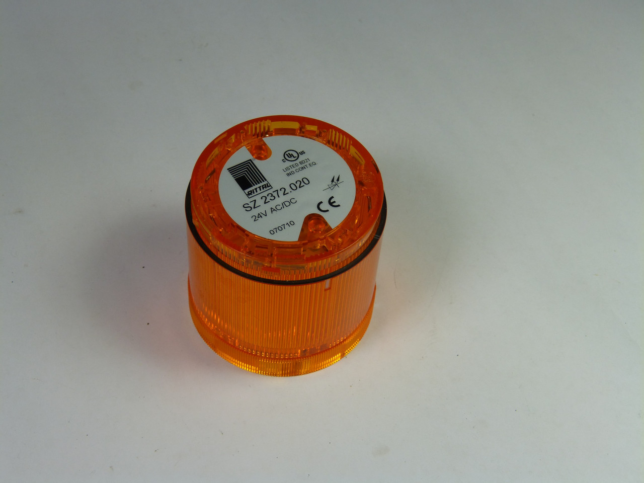 Rittal SZ-2372-020 Signal Stack Light 24Vac/Dc Orange USED