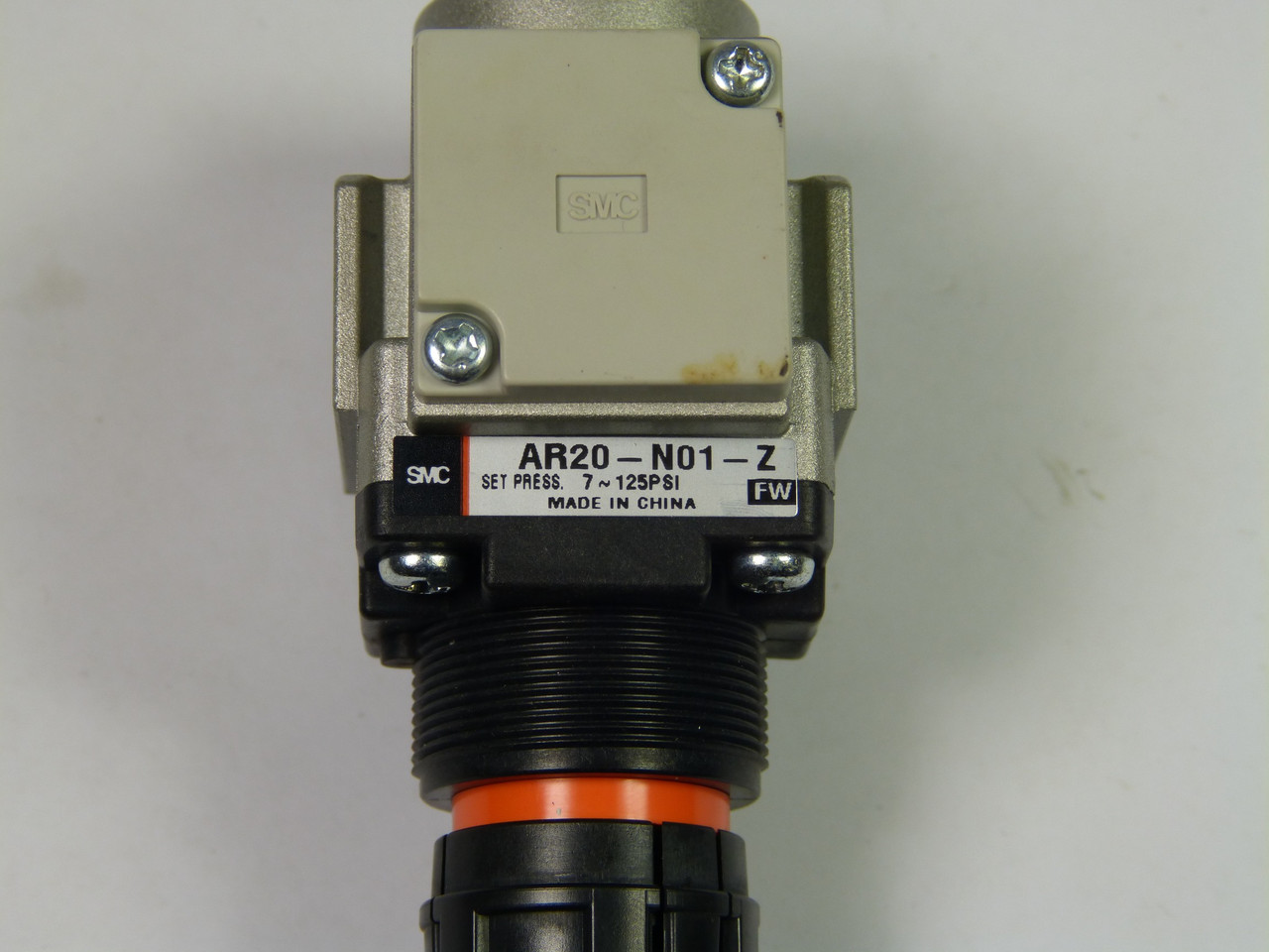 SMC AR20-N01-Z Regulator Modular 1/8 Inch Npt 7-125 Psi USED