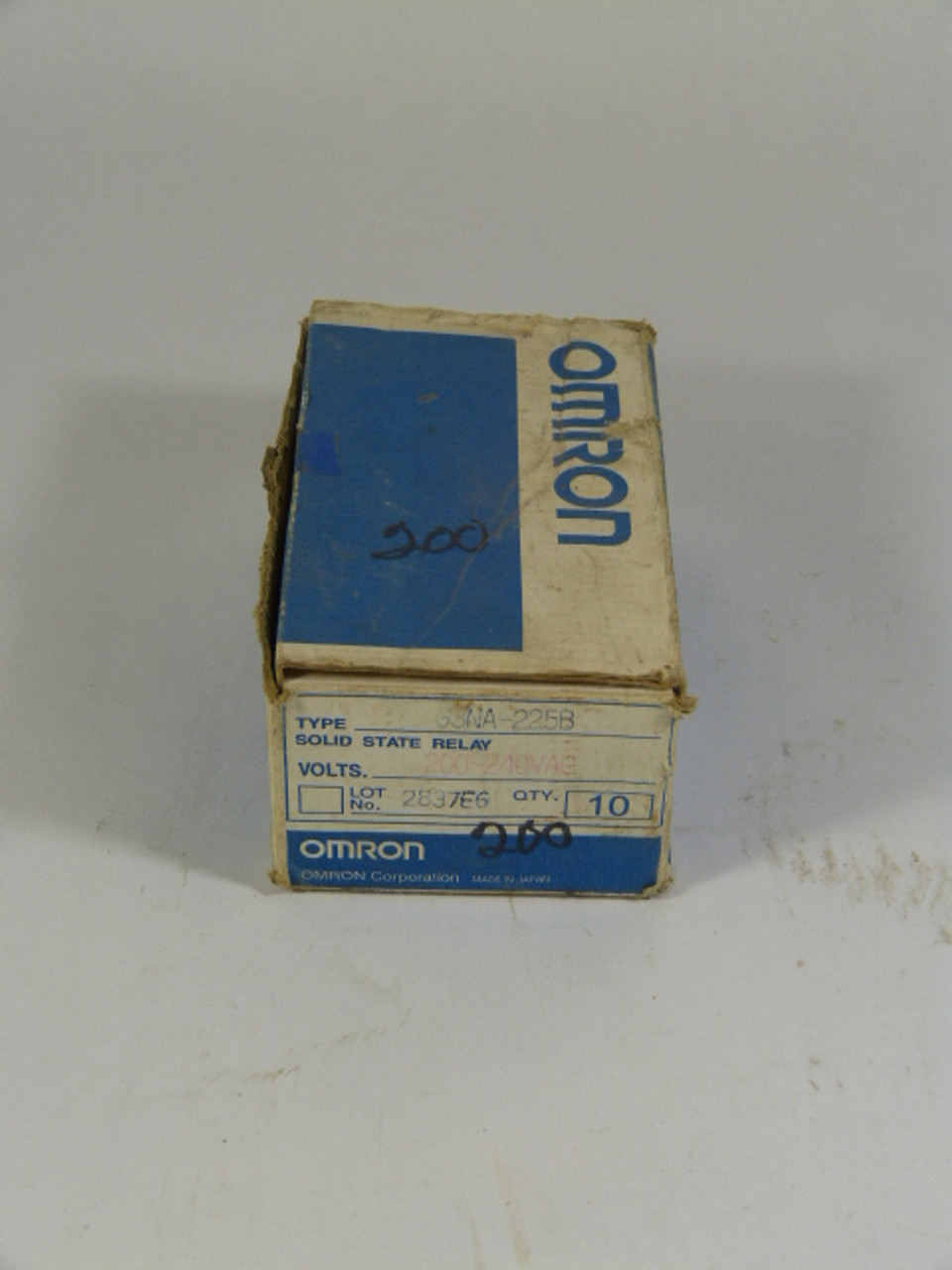 Omron G3NA-225B Solid State Relay 24-240VAC 25A Sold Individually USED