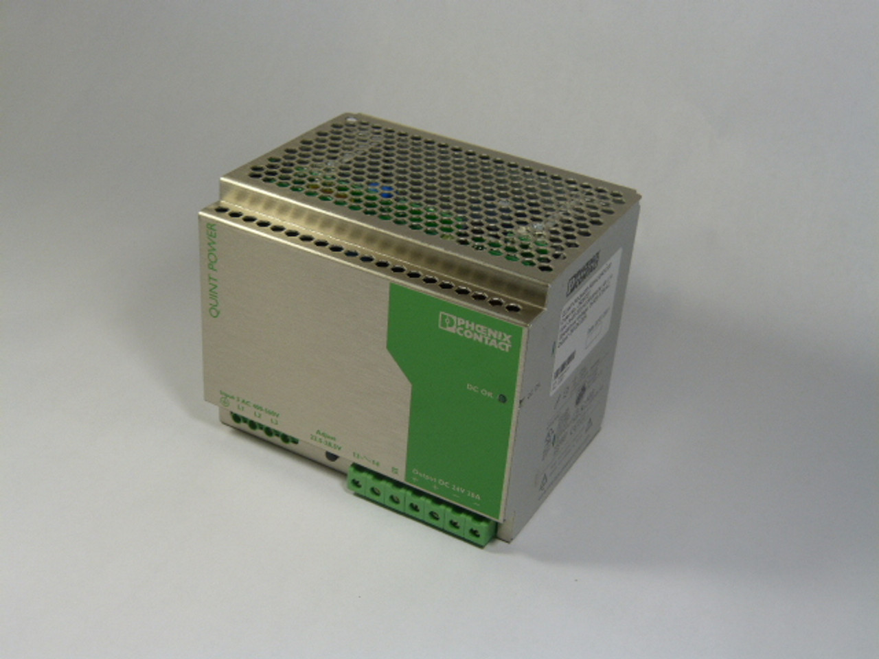 Phoenix Contact 2938727 Power Supply 3-Phase 20A 24VDC USED