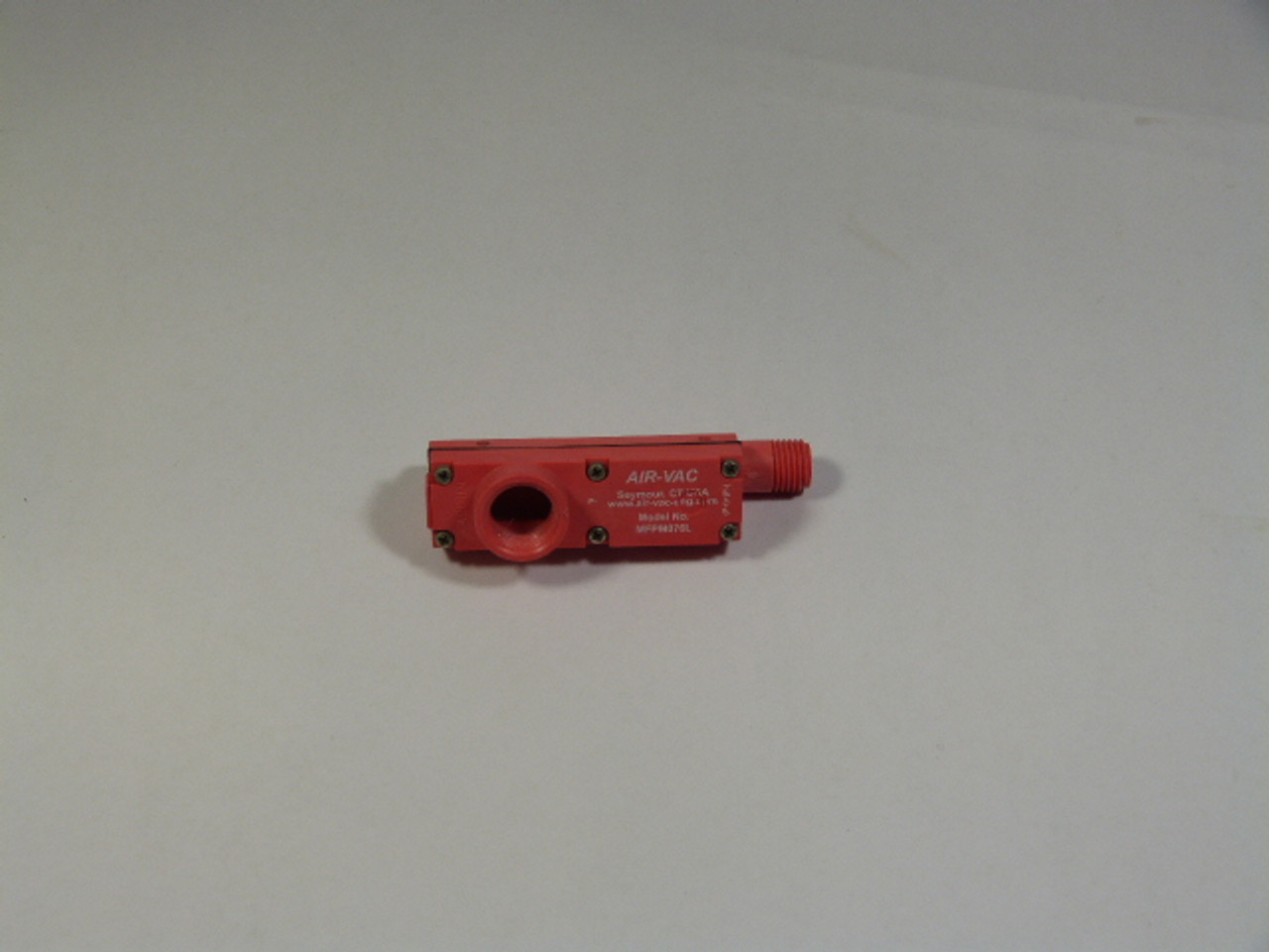 Air-Vac MFPM076L Hvac Valve Red USED