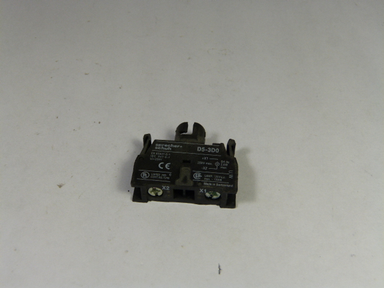 Sprecher + Schuh D5-3D0 Pilot Lamp Module 250V USED