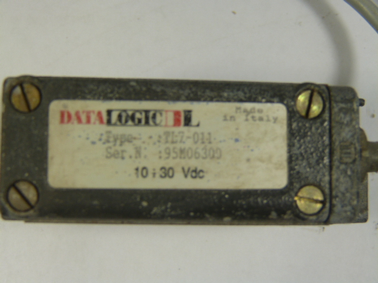 Datalogic TL7-011 Photoelectric Scanner Side 10-30VDC USED