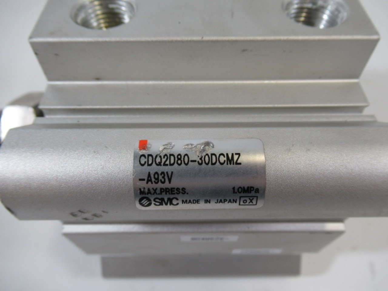 SMC CDQ2D80-30DCMZ Compact Cylinder 80mm Bore 30mm Stroke USED