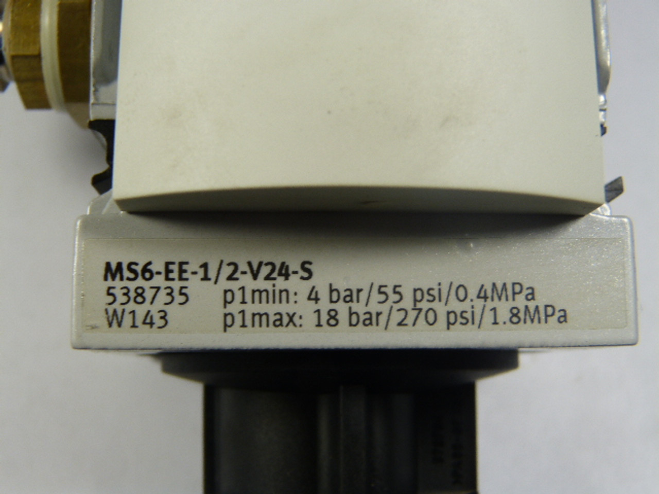 Festo MS6-EE-1/2-V24-S Pneumatic On/Off Valve USED