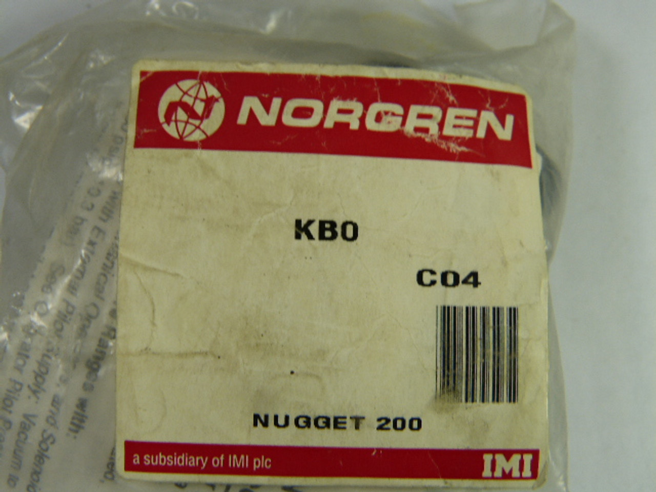 Norgren KB0 Operator Palm Button ! NWB !