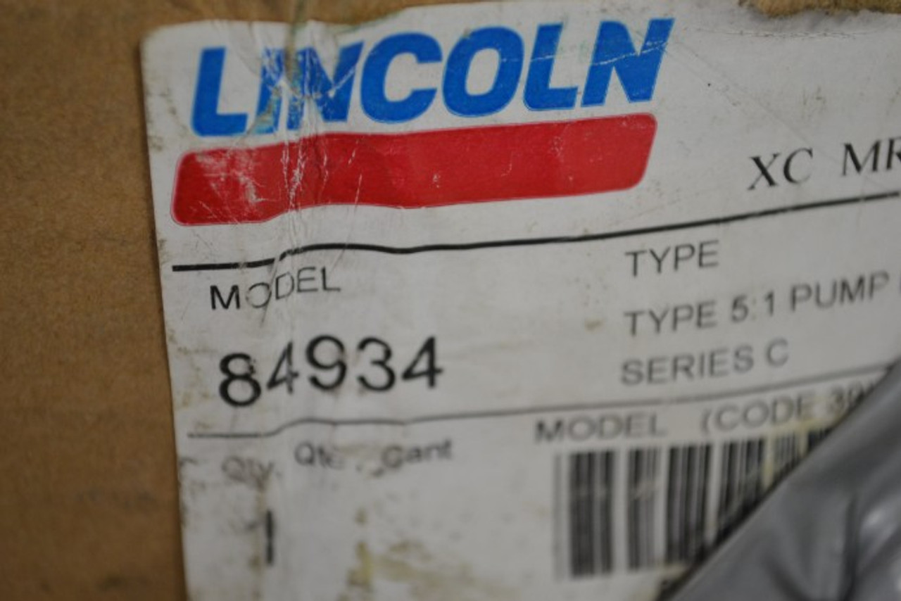 Lincoln 84934 Stub Pump Assembly 5:1 Ratio ! NEW !