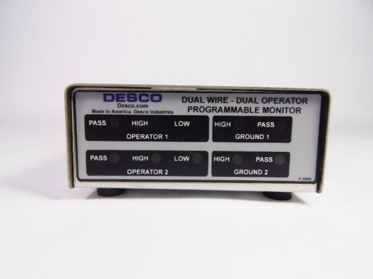 Desco 19665 Dual Wire Continuous Monitor LED ! NEW !