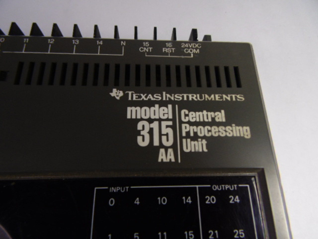 Texas Instruments 315-AA CPU Module 115/230 Vac 50/60Hz USED