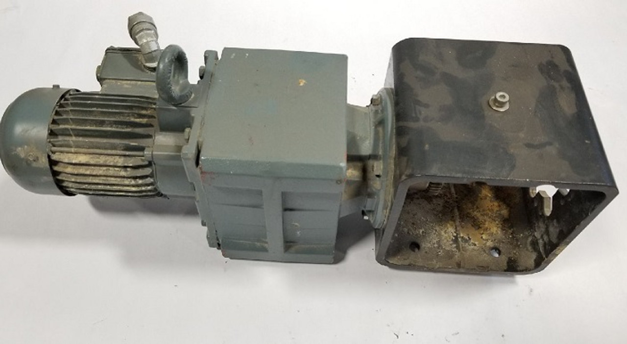 Bauer 0.043-0.25kW 24.5RPM 173-600V TEFC 3Ph 0.59A 60Hz 67.44:1 Ratio USED