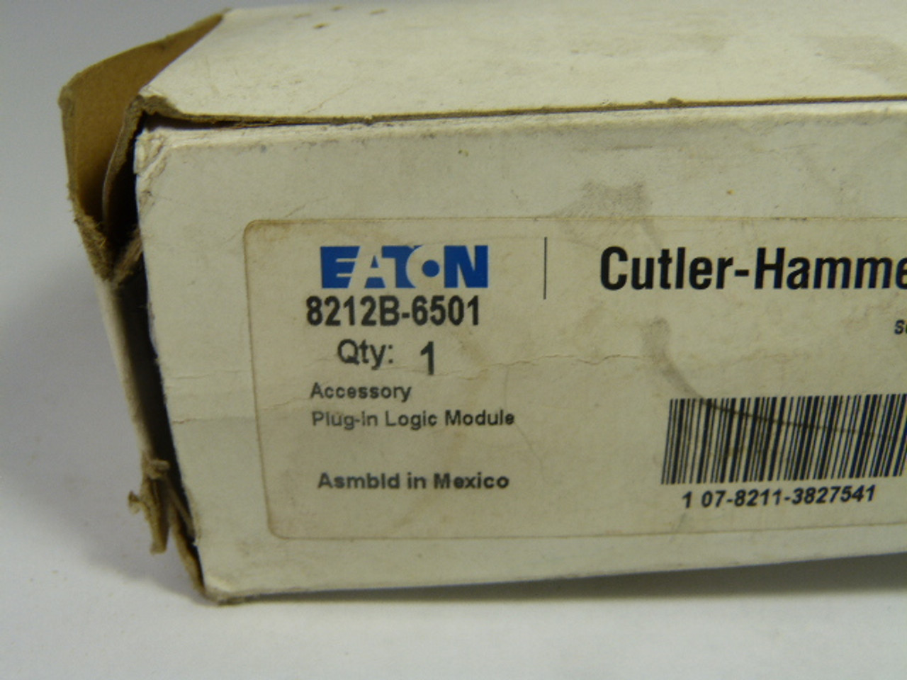 Eaton 8212B-6501 Plug-In Logic Module ! NEW !