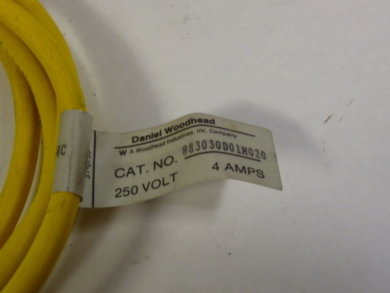 Woodhead 883030D01M020 Micro Change Cable ! NEW !