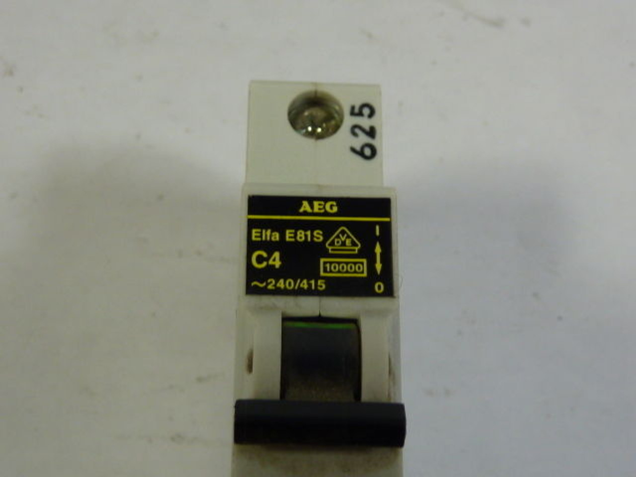 AEG ELFA-E81S-C4 Circuit Breaker 4A 1P 240/415VAC USED