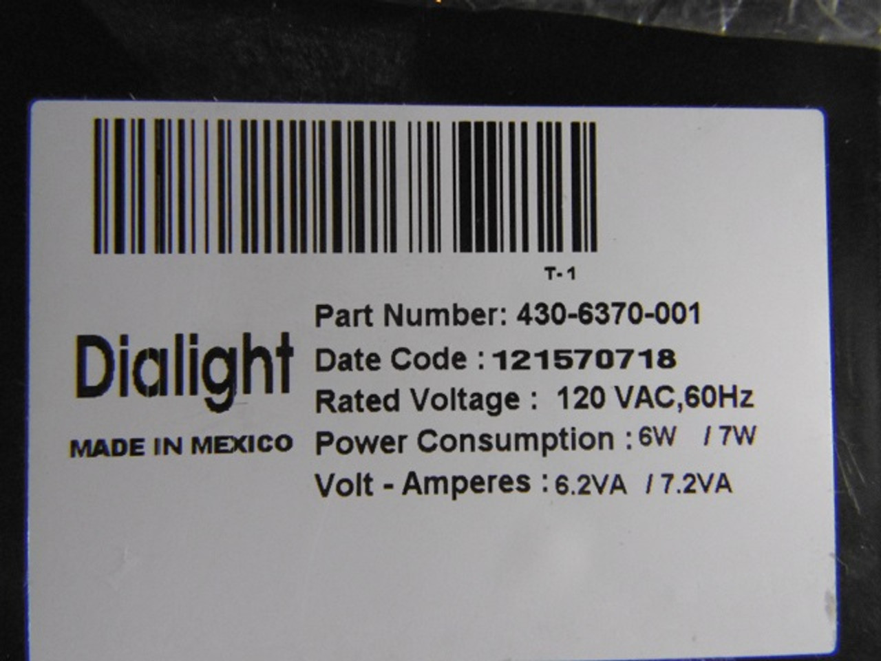 Dialight 430-6370-001 Bi-Modal Green/Yellow LED Arrow Signal ! NEW NO PKG !