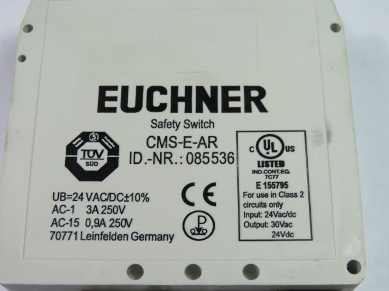 Euchner CMS-E-AR Evaluation Module USED