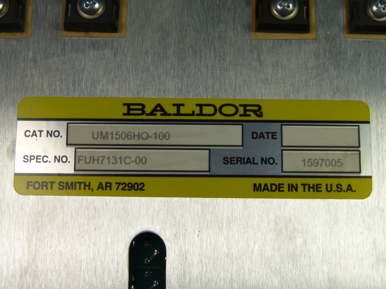 Baldor FUH7131C-00 Servo Drive Board  USED