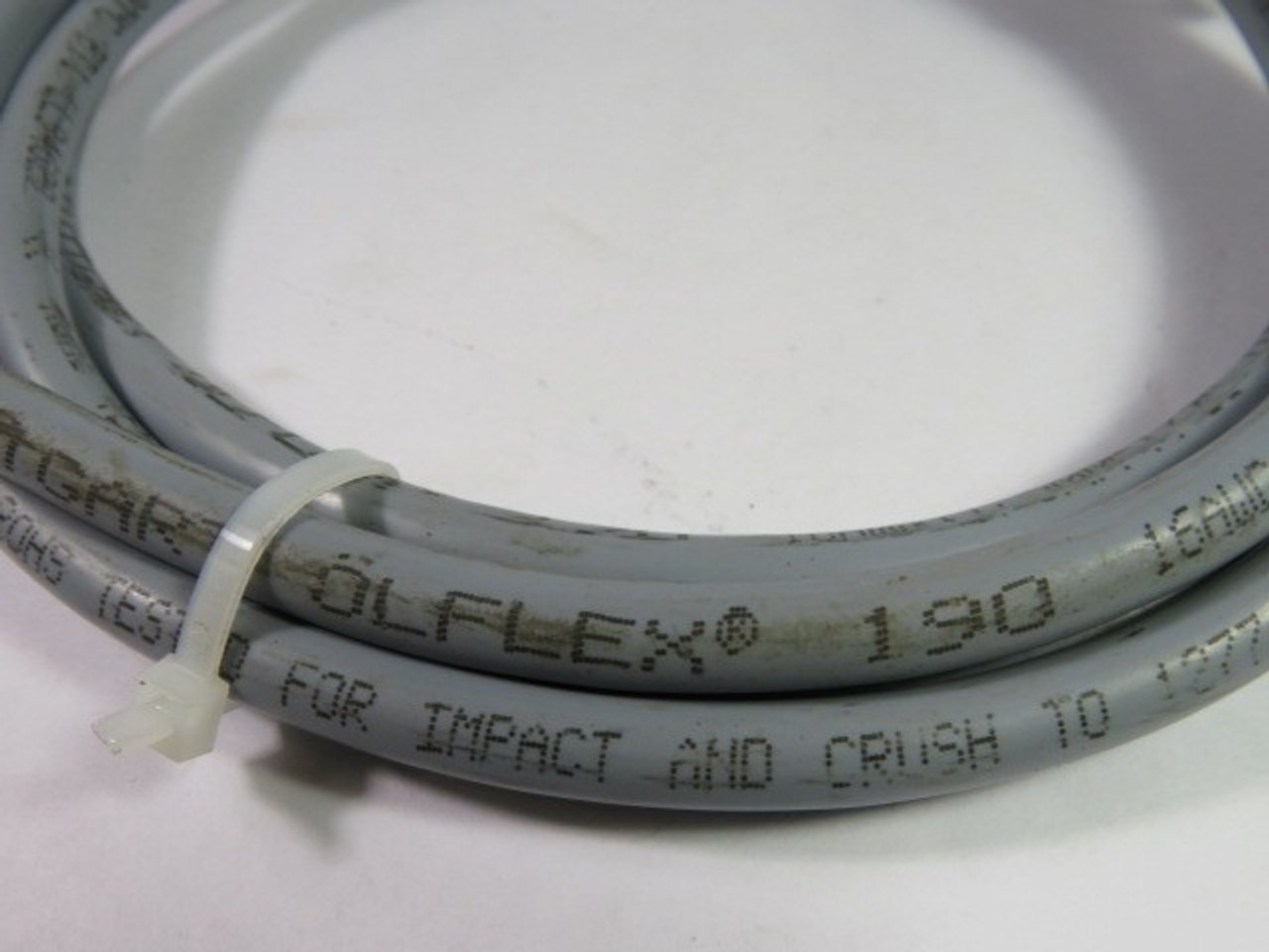 Olflex 190 Flexible Control Cable Assembly W/ 4782 Plug 5' USED