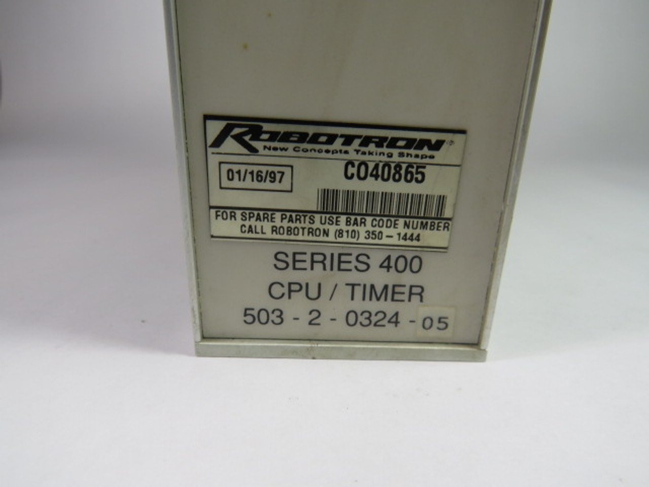 Robotron 503-2-0324-05 Timer Weld Controller ! AS IS !