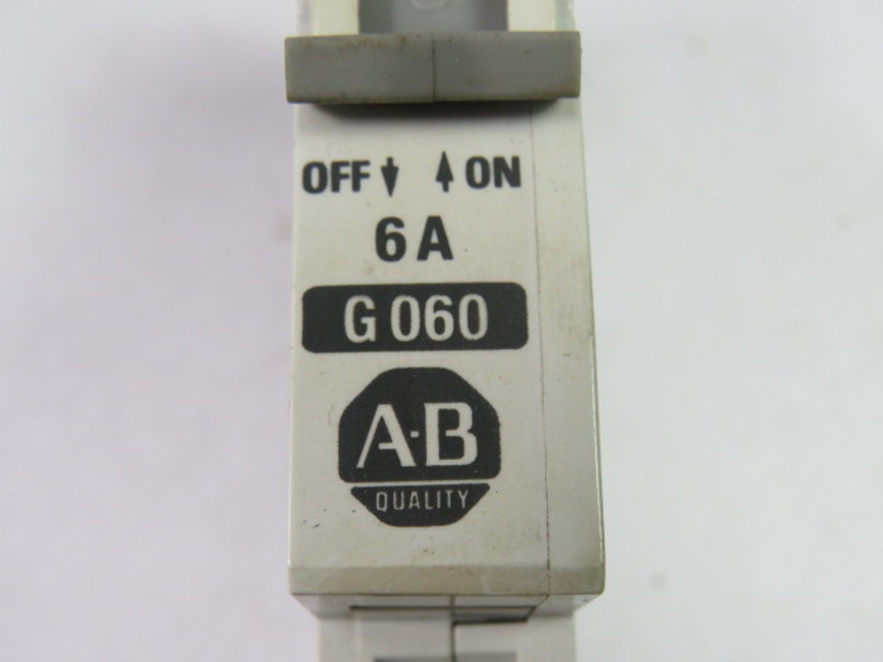 Allen-Bradley 1492-CB1-G060 Series B Circuit Breaker 6A 1-Pole USED