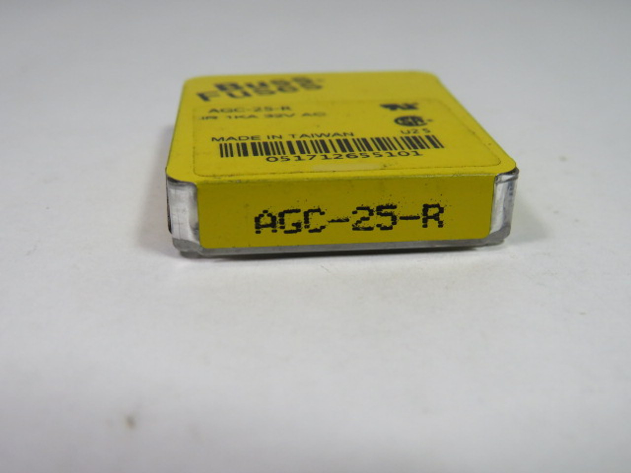 Bussmann AGC-25-R Fast Acting Fuse 25A 32V Lot of 5 ! NEW !