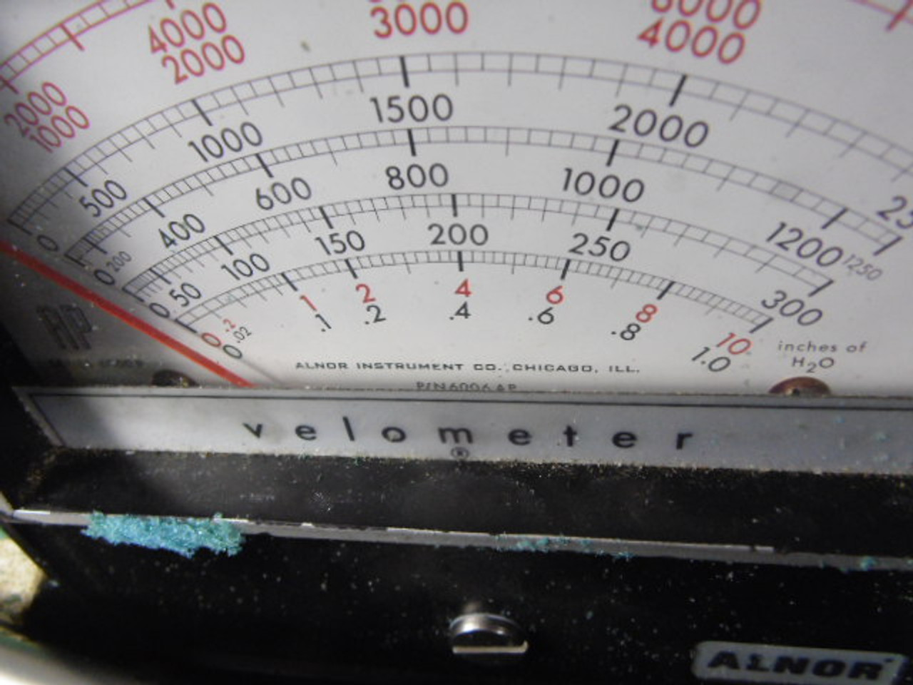 Alnor 6006-AP Velometer Air Velocity Meter ! AS IS !