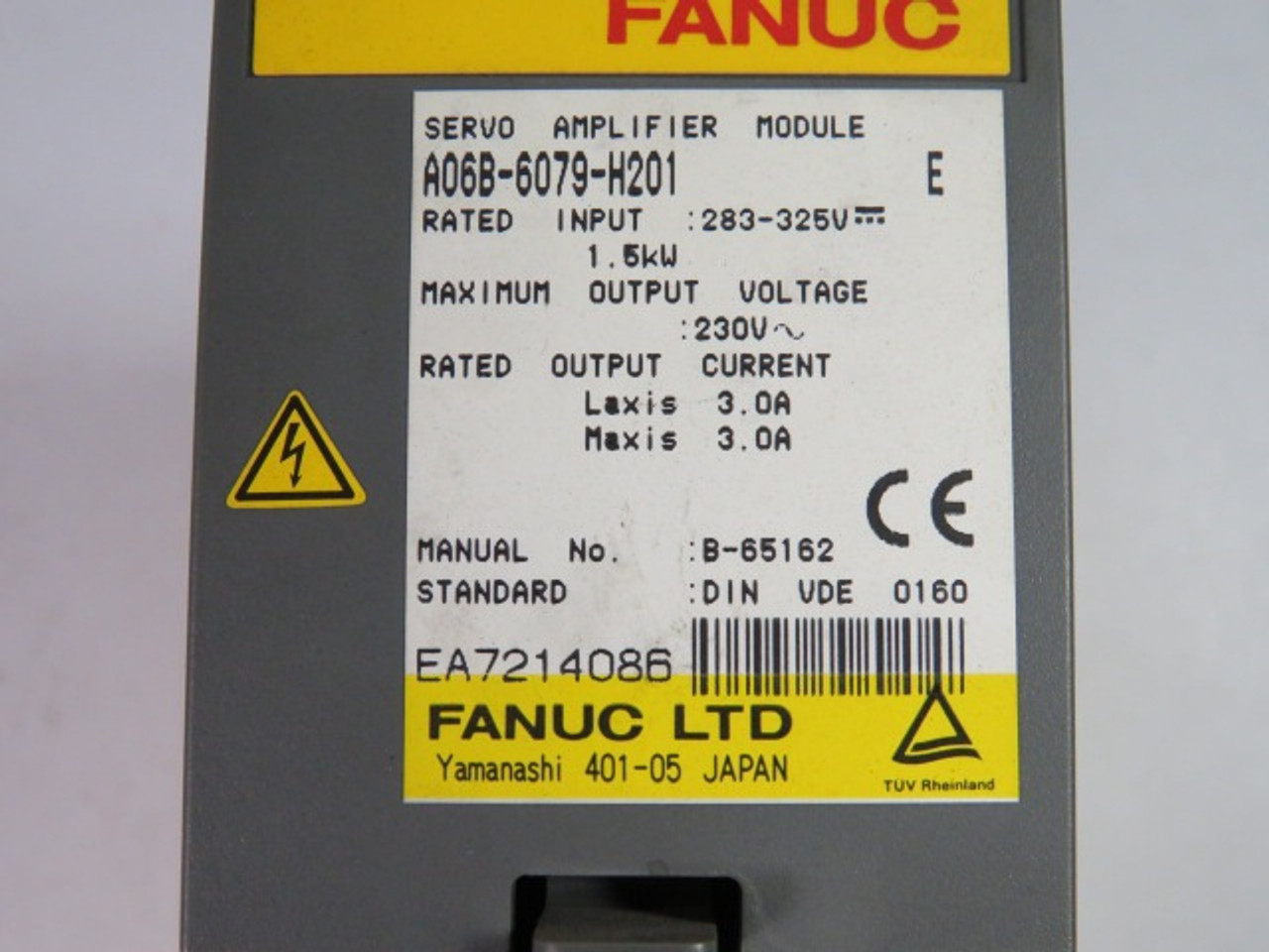 Fanuc A06B-6079-H201 Servo Amplifier Drive USED