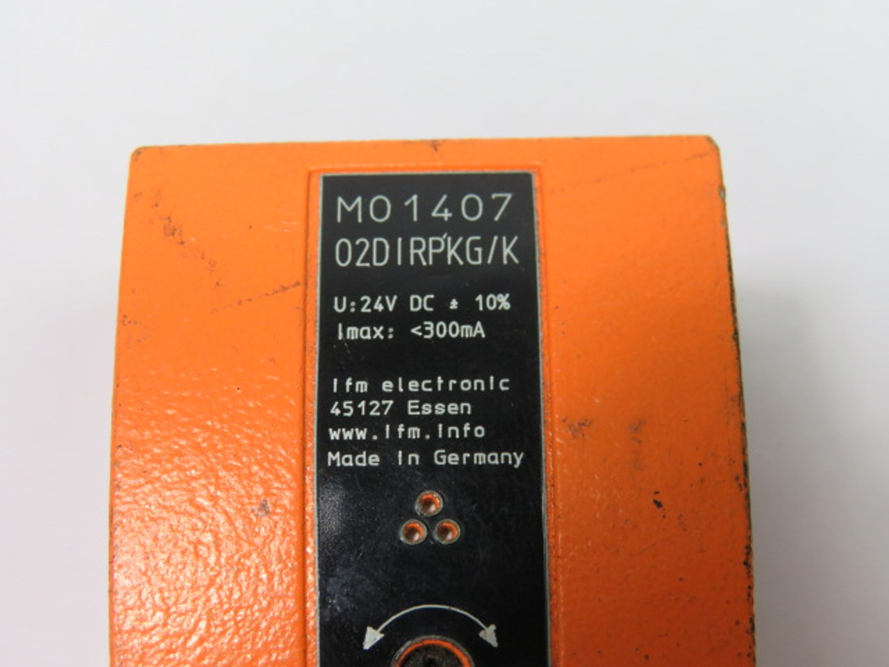 IFM O2DIRPKG/K-M01407 Object Recognition Sensor 24 Volt 8 Pin *COS Wear* USED