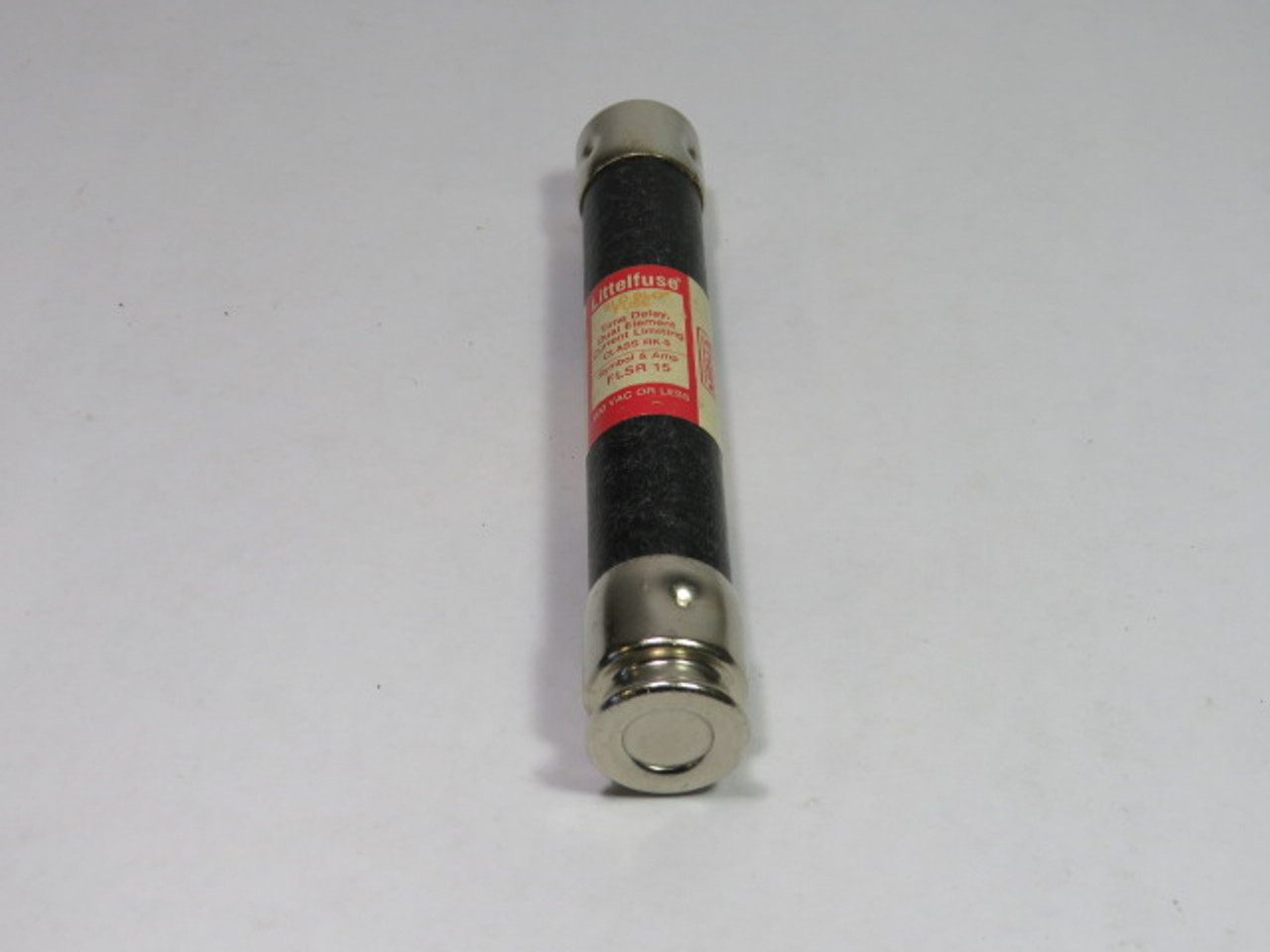 Littelfuse FLSR-15 Time Delay Dual Element SLO-BLO Fuse 15A 600V USED