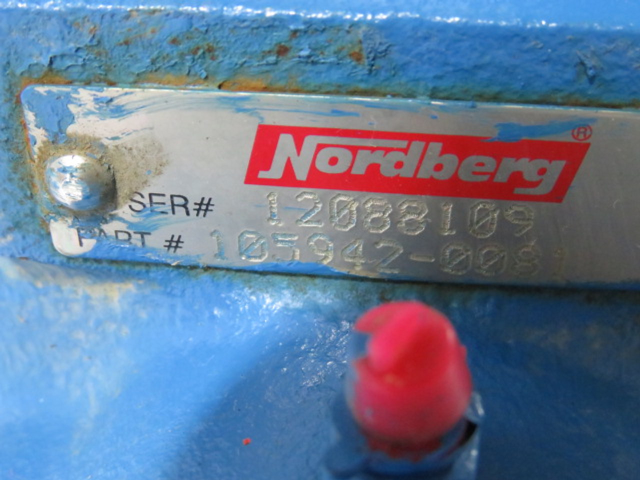 Nordberg 105942-0081 Pump USED