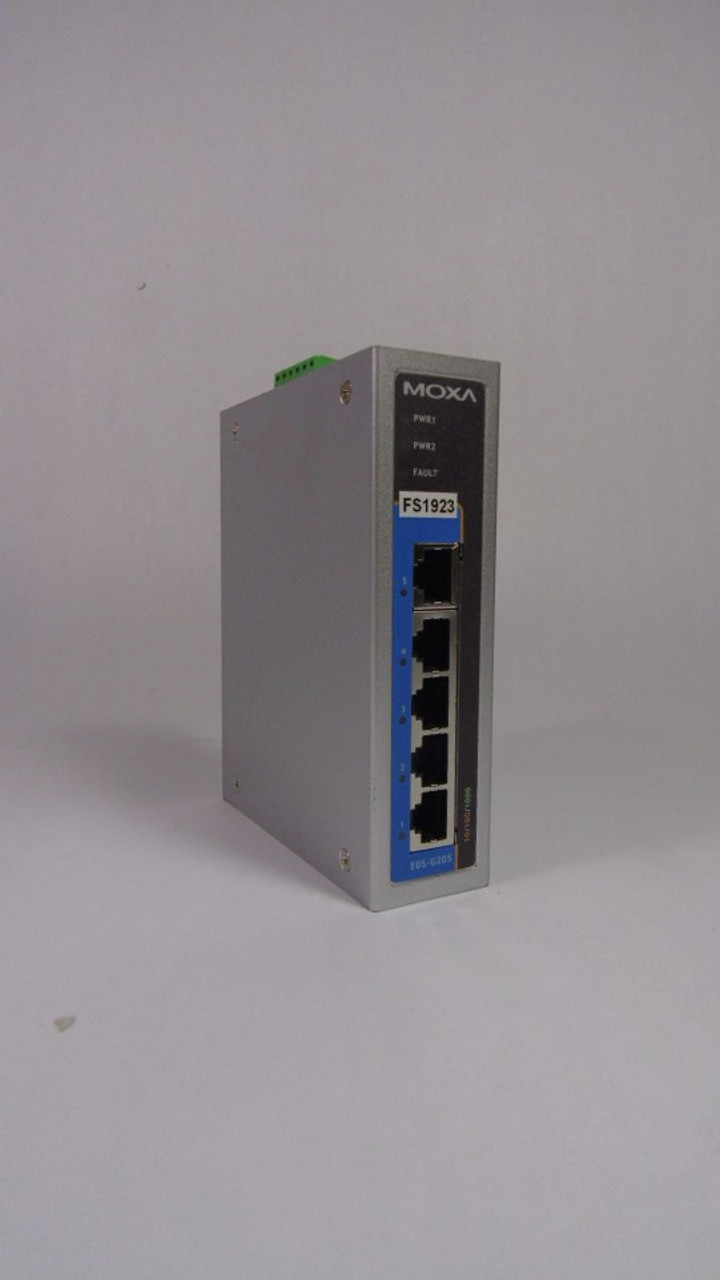 Moxa EDS-G205 Ethernet Switch Full Gigabit USED