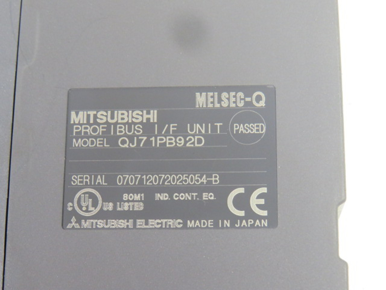 Mitsubishi QJ71PB92D Profibus-dp Interface Module USED