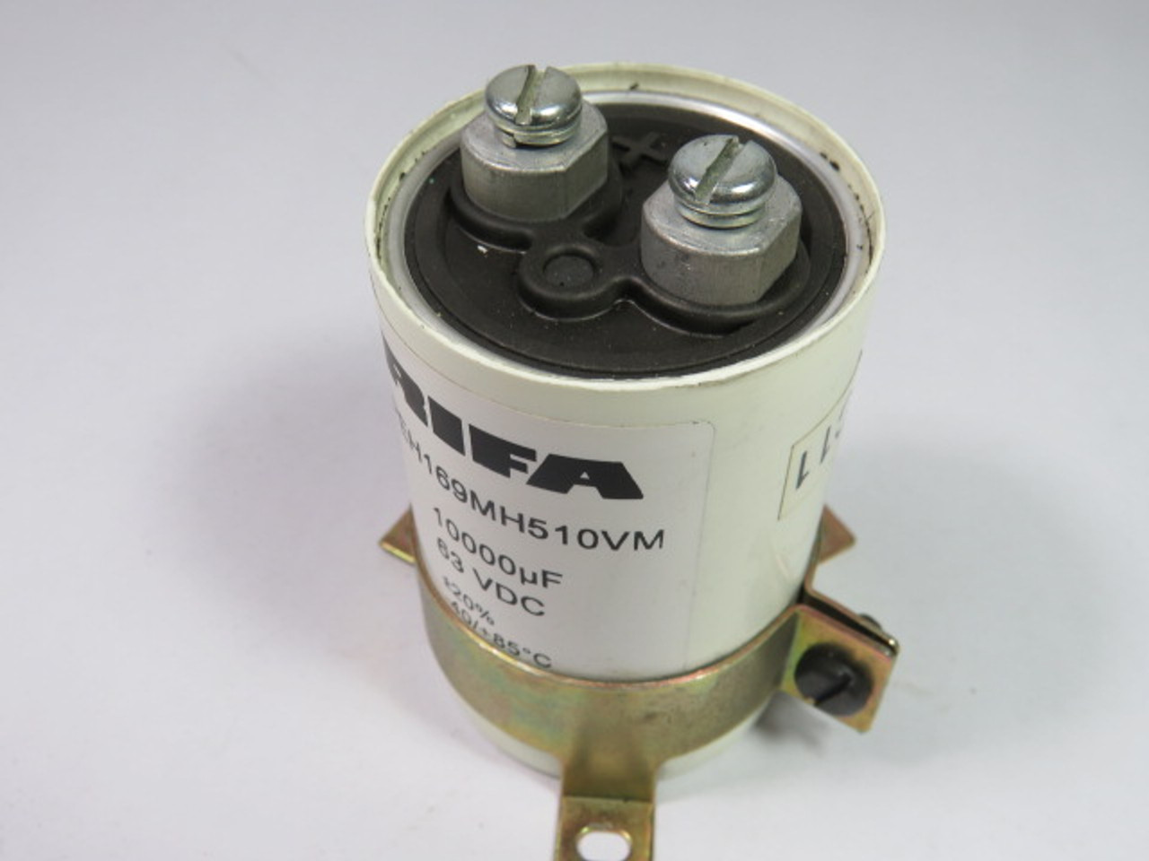 RIFA PEH169MH510VM Capacitor 10000 UF 63 Vdc USED