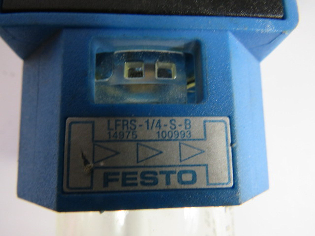 Festo LFRS-1/4-S-B Filter Regulator USED