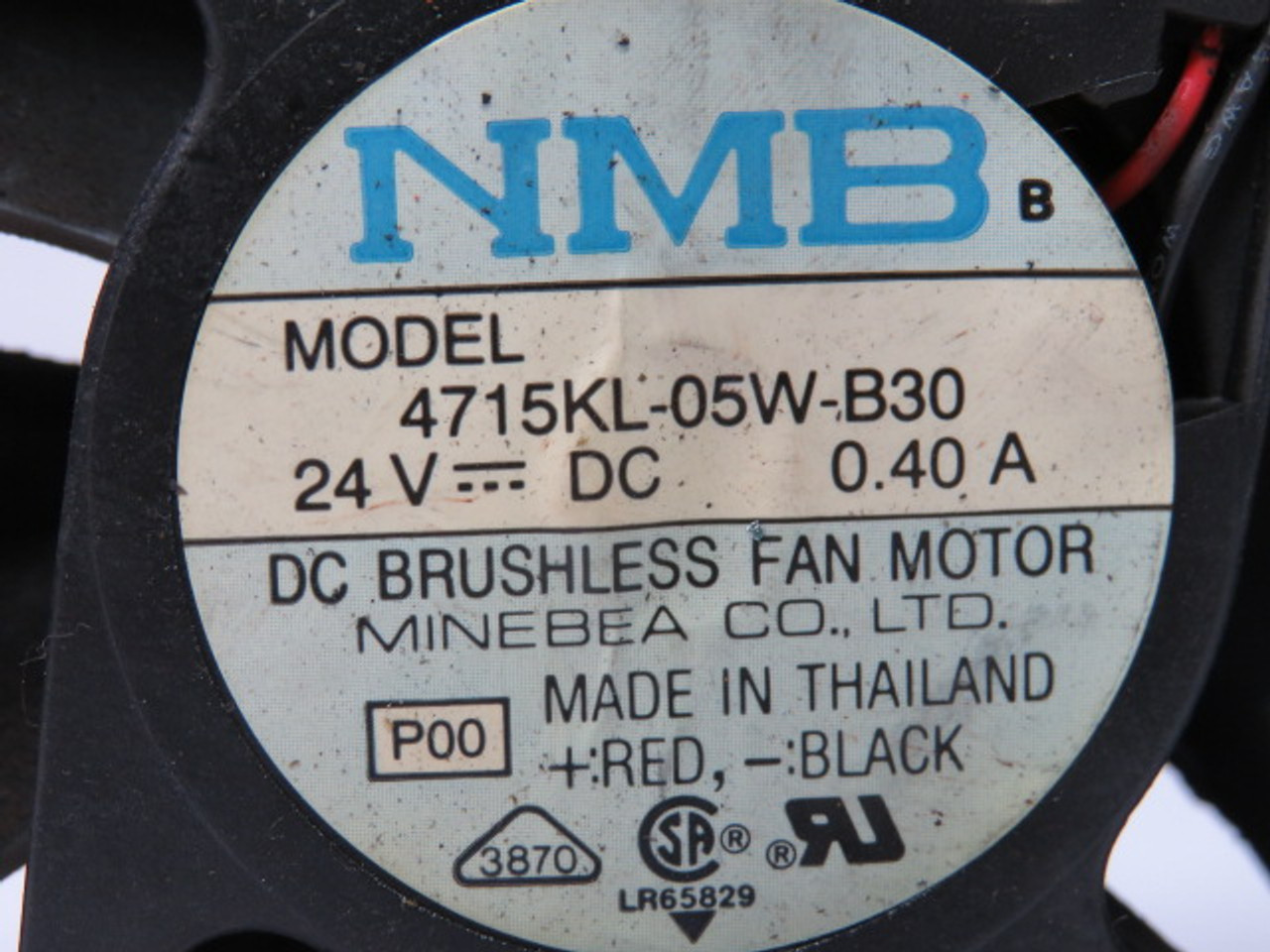 NMB 4715KL-05W-B30 Fan Axial 0.40 Amp 24 VDC USED
