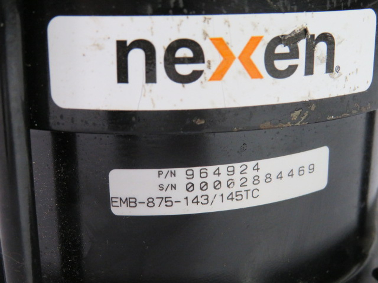 Nexen Motor Brake 0.30HP 5000RPM 0.875" Bore 1/8" NPT 663in-lb 100PSI USED