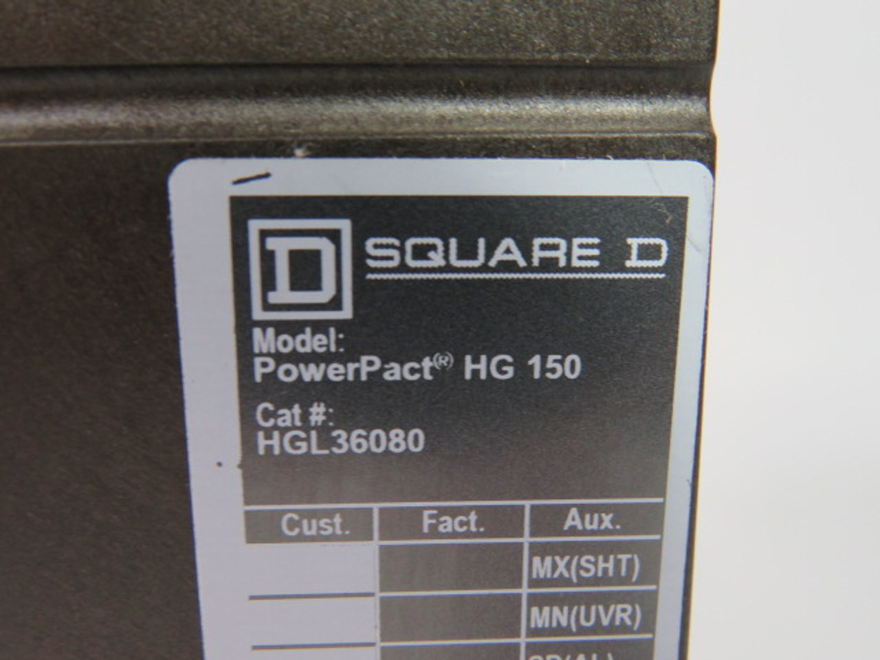 Square D HGL36080 Circuit Breaker 80 AMP ! NOP !